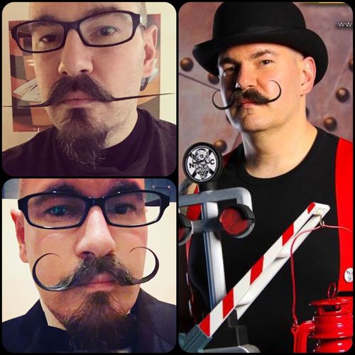 Customer photo review of DUBS STACHE CREAM - FIRM HOLD