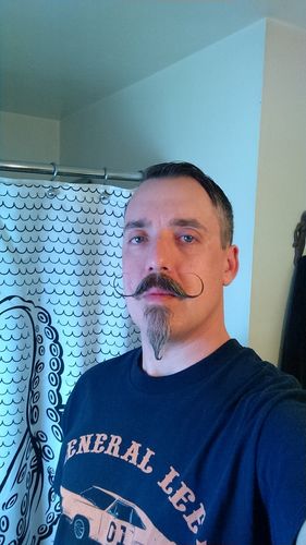 Customer photo review of DUBS STACHE CREAM - FIRM HOLD