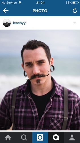 Customer photo review of DUBS STACHE CREAM - FIRM HOLD