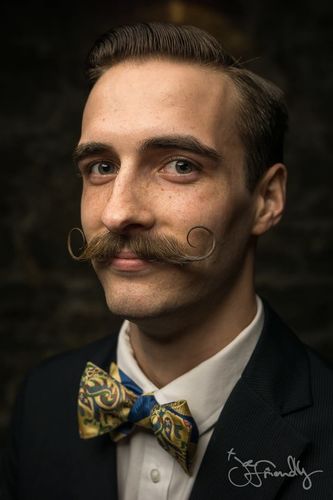 Customer photo review of DUBS STACHE CREAM - FIRM HOLD