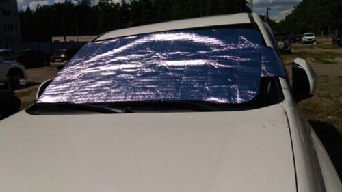 Customer photo review of Smart Windshield Cover
