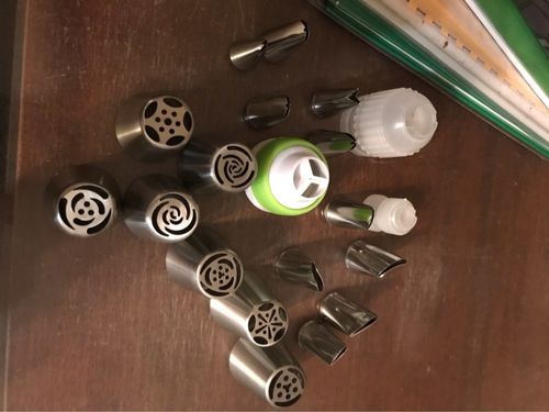 Customer photo review of Flower Nozzles Set - Offer