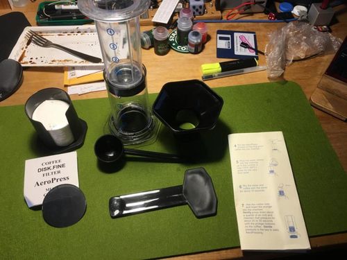 Customer photo review of Air Pressure Coffee Maker