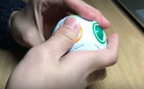 Customer photo review of Magic Rainbow Color Ball