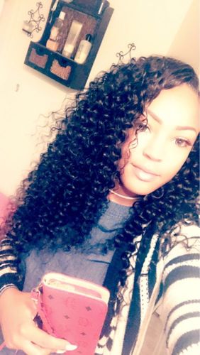 Customer photo review of 13" X 4" LACE FRONTAL - DEEP WAVE