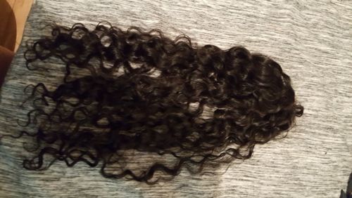Customer photo review of 13" X 4" LACE FRONTAL - BEACH WAVE