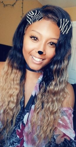 Customer photo review of LOOSE WAVE - EXTENSIONS - BUNDLES