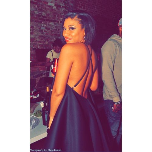 Customer photo review of Drops Of Crystal Dress