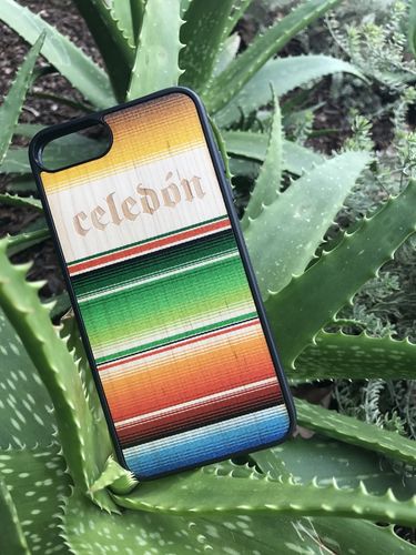 Customer photo review of Sarape Custom Phone Case