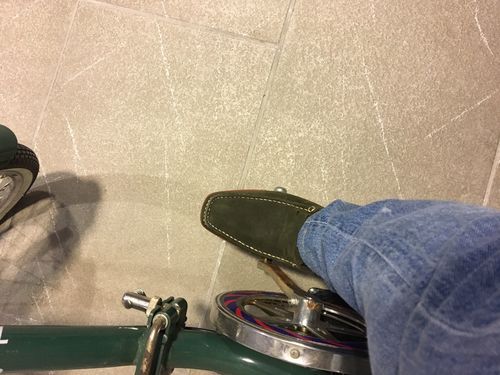 Customer photo review of RUBINACCI Napoli "Boat Mocassin" Green Suede Loafer Moccasin Shoes NEW