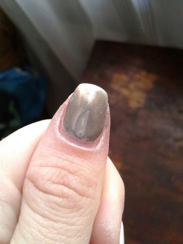 Customer photo review of Belen Magic Mirror Chrome Powder