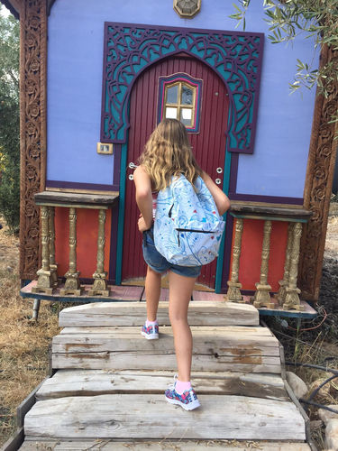 Customer photo review of Blue Bird Backpack