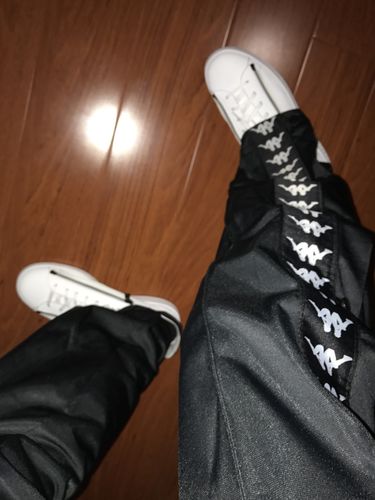Customer photo review of 222 Banda Astoria Snap Pants - Black