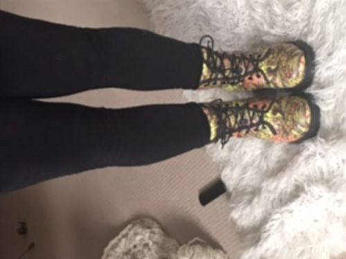 Customer photo review of Treasure Map Boots