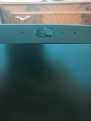 Customer photo review of Anti-Spy Webcam Cover for Notebooks, Laptops, Smartphones Camera Cover Metal Sticker