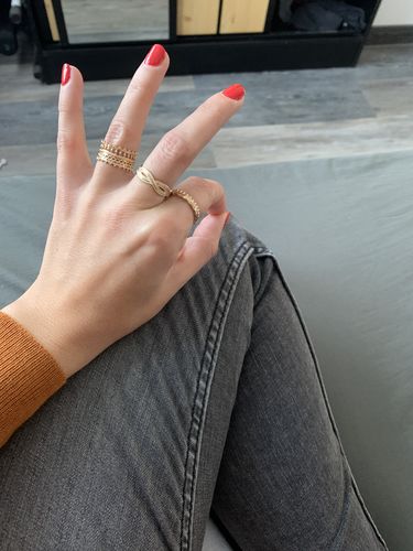 Customer photo review of Bague Celia