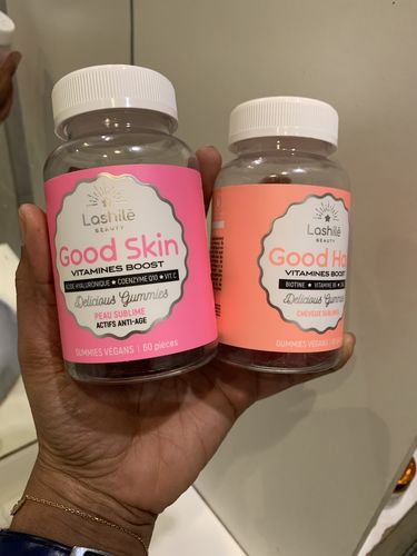 Customer photo review of Pack Hair et Skin