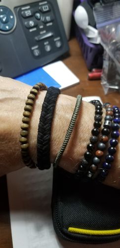 Customer photo review of Chevron Bracelet