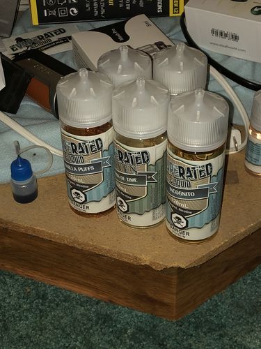 Customer photo review of 5x120ml Variety Pack