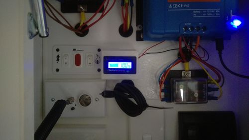 Customer photo review of iTECH120 Lithium Battery Volt Meter