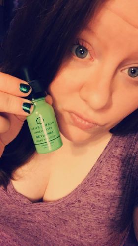 Customer photo review of Extra Strong CBD Recovery Drops