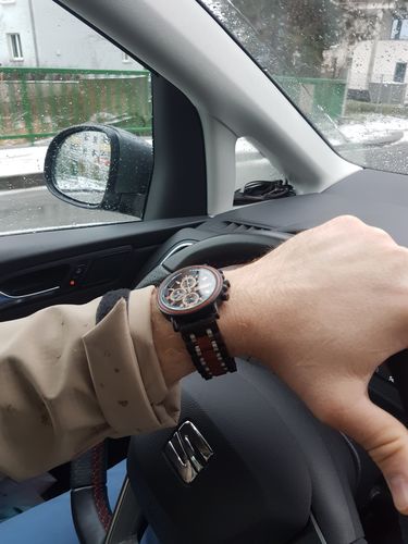 Customer photo review of Wood o'clock - Abenddämmerung
