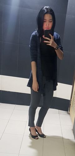 Customer photo review of Ava Heels in Black