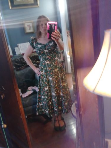 Customer photo review of Unicorn Glade Doll Delores Dress by Collectif