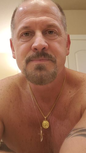 Customer photo review of Compass Pendant (Gold)