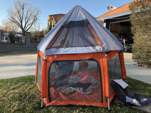 Customer photo review of Pop N' Go® Playpen