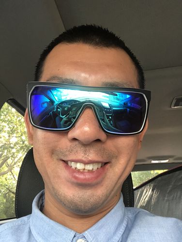 Customer photo review of Polarized Elastic Cat Goggles