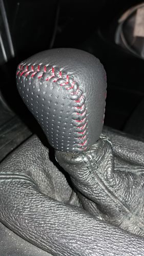 Customer photo review of MR2Heaven Weighted Leather Wrapped 98 OEM JDM MR2 Style Shift Knob