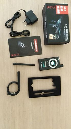 Customer photo review of 1MHz-6.5GHz K18 Multi-function Anti-spy Detector Camera GSM Audio Bug Finder GPS Signal lens RF Tracker Detect Wireless Products