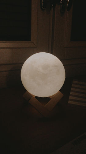 Customer photo review of The Original Moon Lamp™