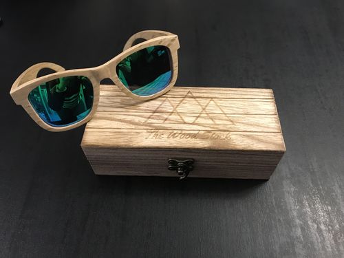 Customer photo review of Lunettes en bois - Olivier