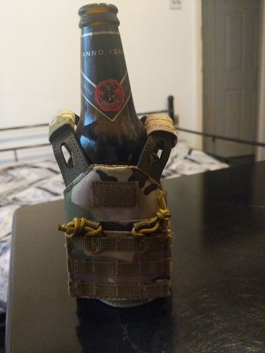 Customer photo review of Tactical Beverage Military Vest v2