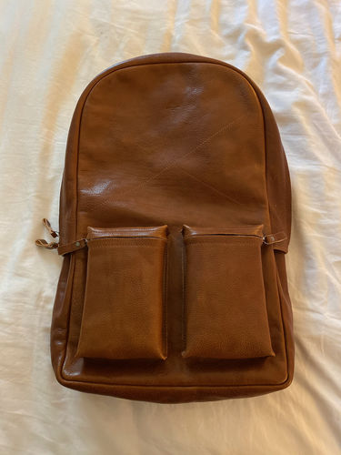 Customer photo review of Old School Backpack . Classic