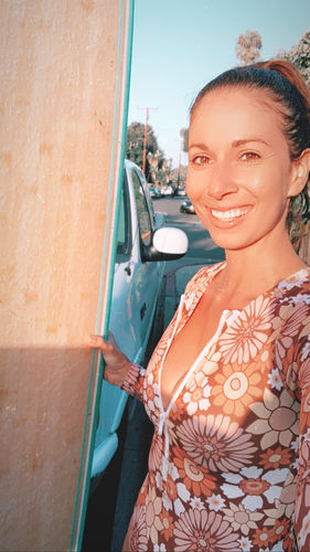 Customer photo review of Flower Power Vintage Sulawesi Surf Suit