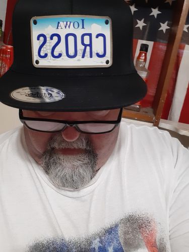 Customer photo review of Iowa Plate Hat