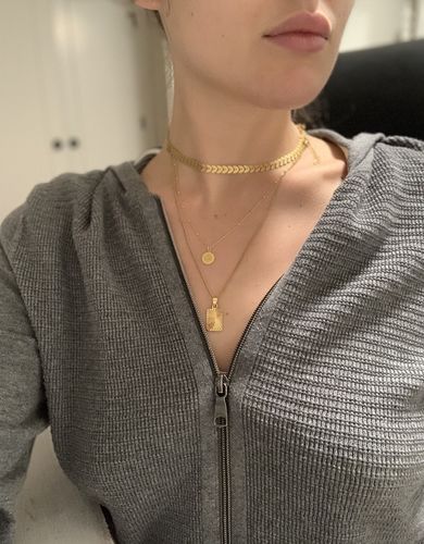 Customer photo review of Antonella Necklace