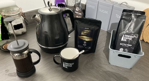 Customer photo review of Contact Coffee Club