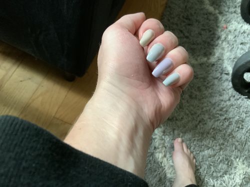 Customer photo review of High Tea Poly Gel Extension Kit