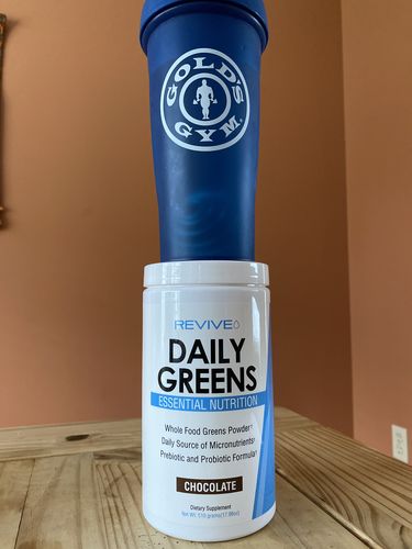 Customer photo review of Daily Greens Powder