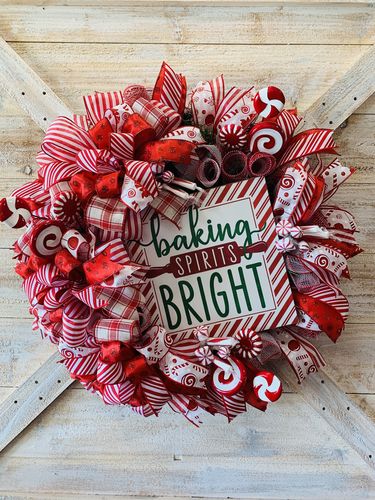 Customer photo review of 10"Sq Baking Spirits Bright Sign White/Red/Emrld/Dark Red AP7020