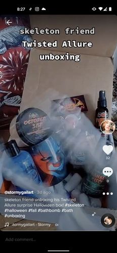 Customer photo review of Regular Halloween Mystery Boxes