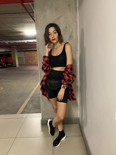 Customer photo review of AR 1877 - BIKER SHORTS