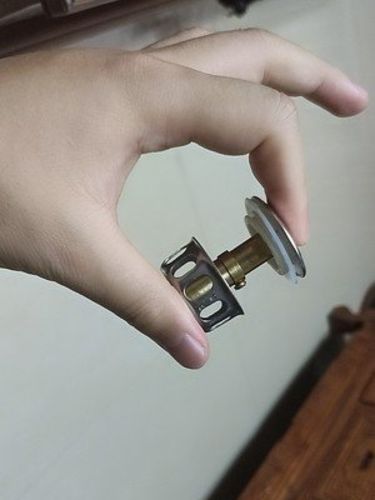 Customer photo review of Pop-Up Waschbecken Ablauffilter