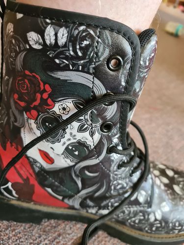 Customer photo review of Calvera Girl V2 Handcrafted Boots