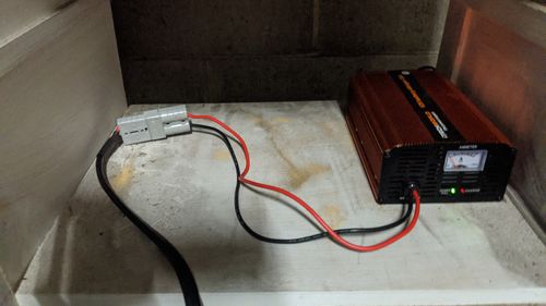 Customer photo review of Battery Charger 30 Amp 12v iTechworld for Car, Boat, Caravan