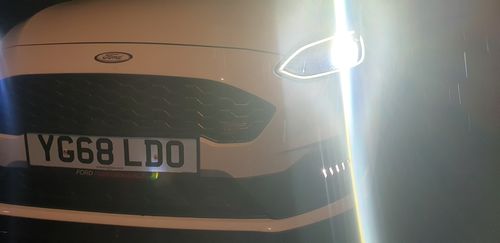 Customer photo review of Fiesta MK8 ST/ST Line Race Style Fog Light Armour